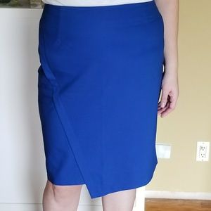 Lane Bryant Asymmetric pencil skirt